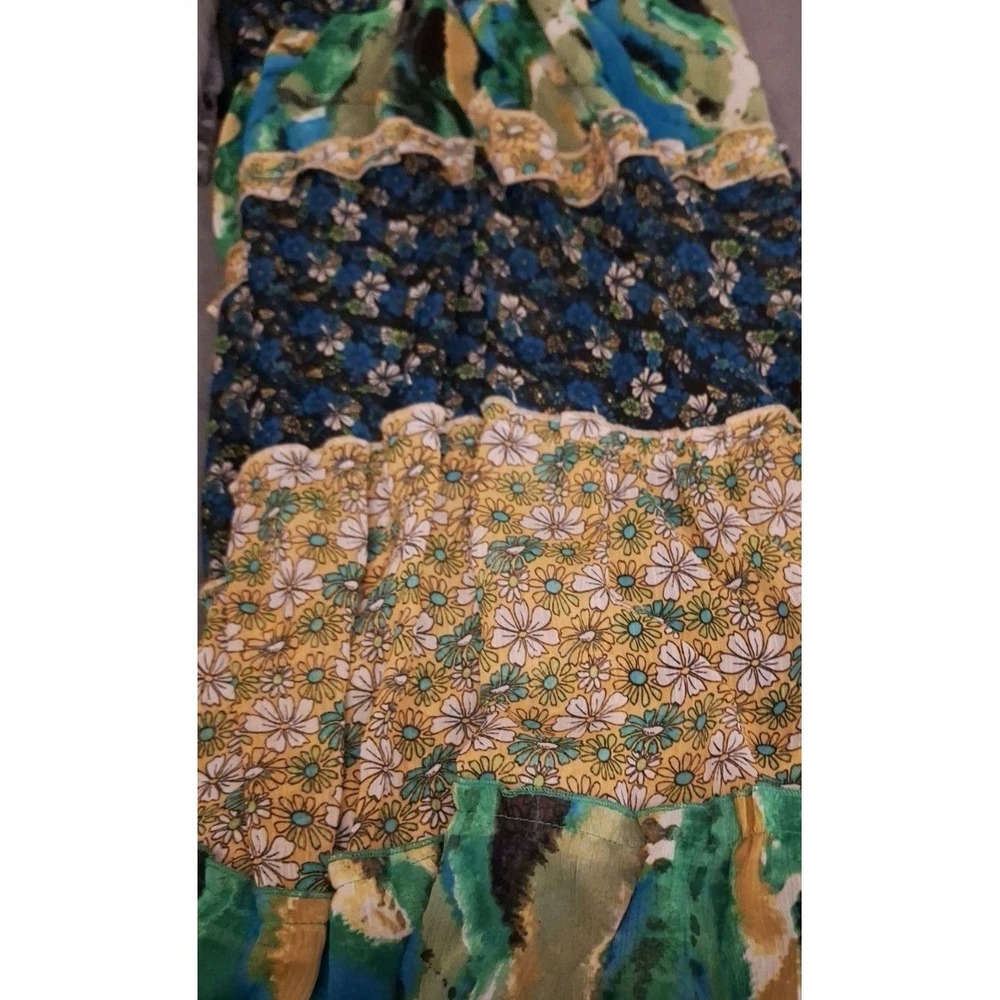 Notations Woman Boho 2X Lined Multicolored, Multipatterened Full Length Skirt 62 - Picture 3 of 3